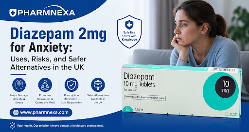 Diazepam 2mg for Anxiety: Uses, Risks, and Safer Alternatives in the UK